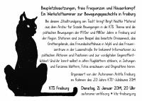 Bauplatzbesetzungen, freie Frequenzen und Häuserkampf – ein Werkstattseminar zur Bewegungsgeschichte in Freiburg