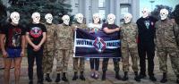 Wotan Jugend mit ukrainischen Rechten 