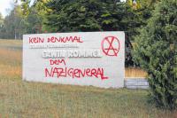 „Kein Denkmal dem Nazi-General“ - Erwin Rommel