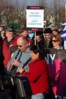 Solidarität mit Griechenland - Kundgebung Berlin
