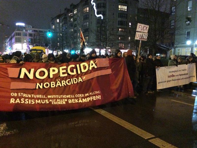 [B]: Bärgida und der Gegenprotest