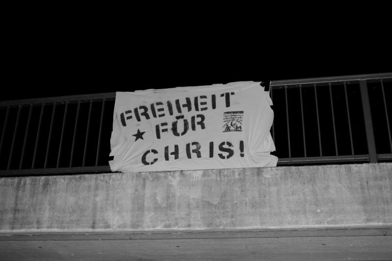 Freiheit für Chris!