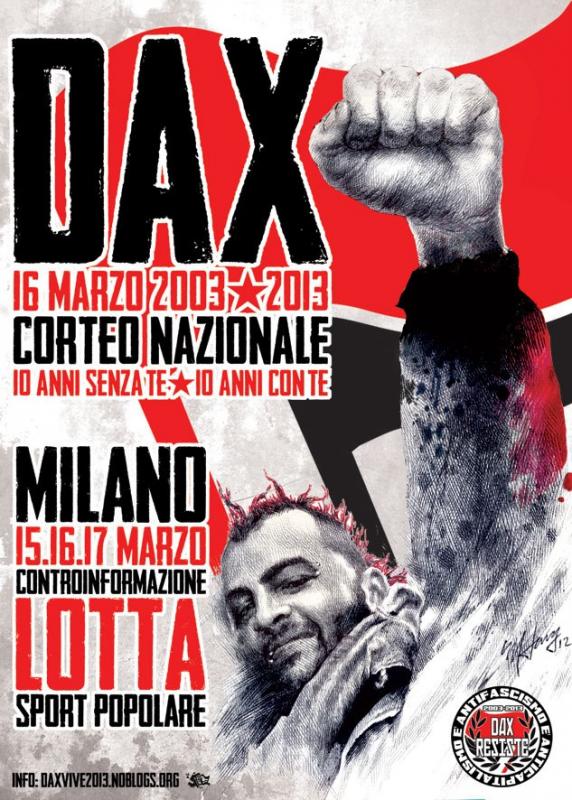 DAX, Plakat zur Demonstration 2013