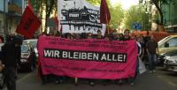 "Wir bleiben alle!"-Demo für den Erhalt von Linie 206, Schokoladen, Linienhof und KvU