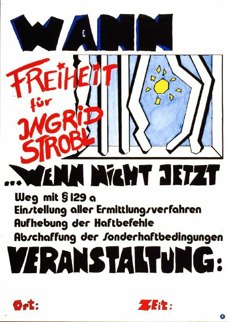 Ingrid Strobl - Plakat