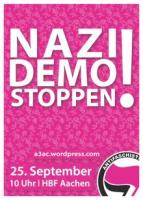 Plakat 25.9.2010 Aachen