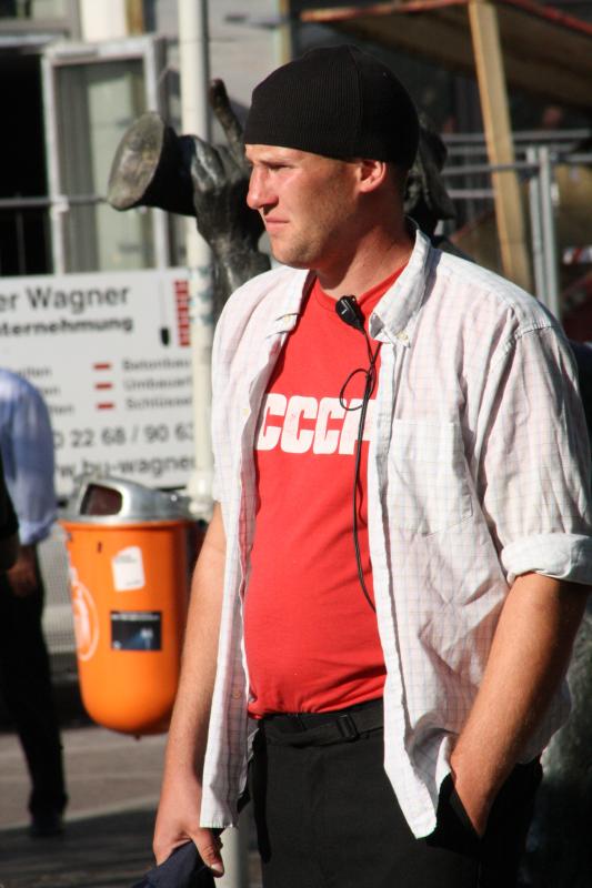Marcus Großmann aus Sottershausen mit UdsSR-Shirt