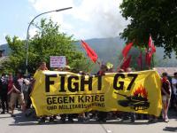 Antimilitaristischer Aktionstag bei G7-Protesten (10)