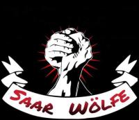 Logo der "Bruderschaft Saar Wölfe" im HOGESA-Stil