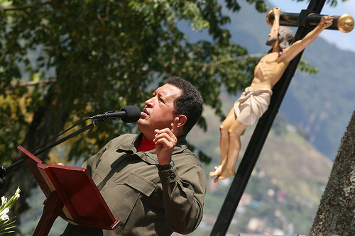 Chavez und Jesus
