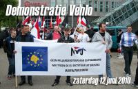 NVU-Demonstration am 12.6.2010 in VenloNVU-Propaganda