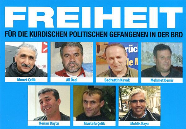Freiheit für die kurdischen politischen Gefangenen in der BRD