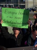 Solidarität mit Griechenland - Kundgebung Berlin