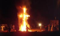 Feuer und Flamme auf Klu-Klux-Klan-Treffen. Foto: CtD, Wikipedia