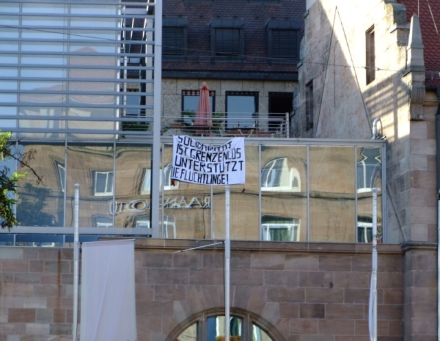 Flüchtlingsproteste Nürnberg
