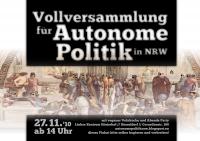 Vollversammlung für Autonome Politik in NRW