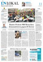 19.10.2014, Lübecker Nachrichten - Seite11