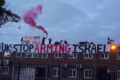 UK activists shut down Israeli arms factory
