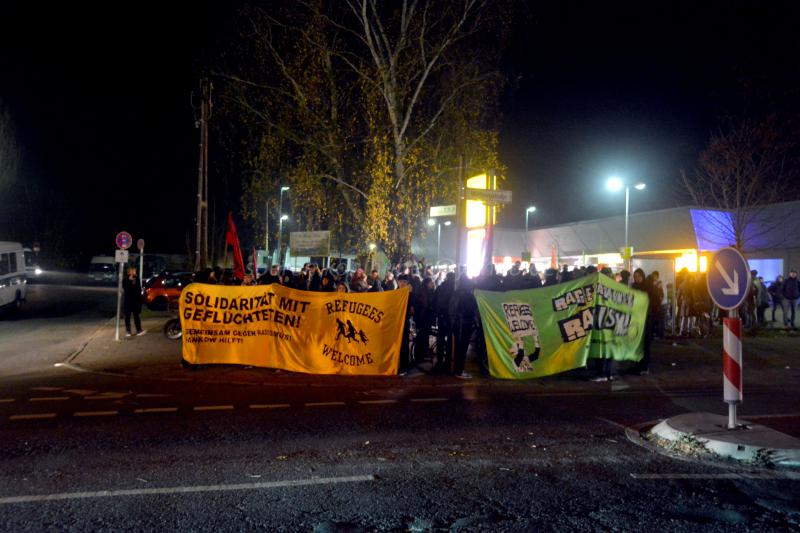 Solidarität mit Geflüchteten