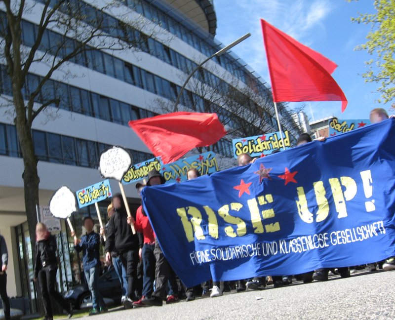 Antikapitalistischer Block am 1. Mai in Hamburg - 2