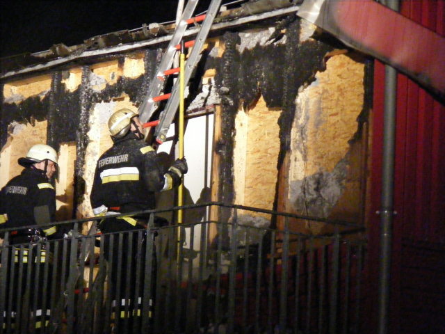 abgebranntes Anton-Schmaus-Haus (Oktober 2012)
