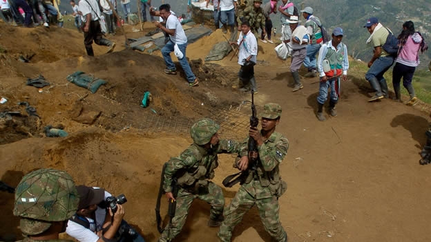 Armee in Cauca