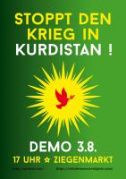 Demo: Stoppt den Krieg in Kurdistan!