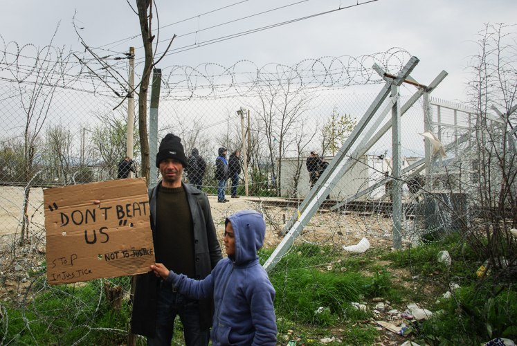 Foto aus Idomeni