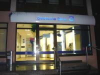 Deutsche Bank mit Farbe marktiert