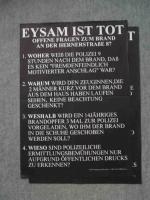 Antirassistisches Plakat aus Bochum-Hamme 1994;(Archiv und Foto: Azzoncao)