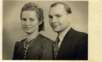 Emilie und Fritz Zängerle 1941