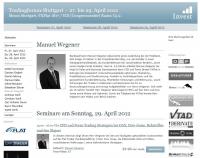 Manuel Wegener - Invest Trading Forum 27. bis 29. April 2012