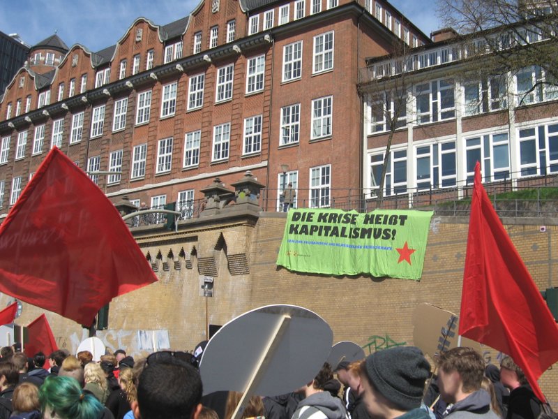 Antikapitalistischer Block am 1. Mai in Hamburg - 5