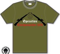 Versand Sieg oder Spielabbruch Operation Europameister Tshirt