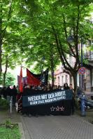 Libertäre 1. Mai-Demonstration in Freiburg