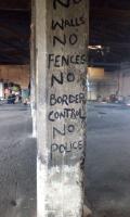 In the baracks: No walls, no fences...