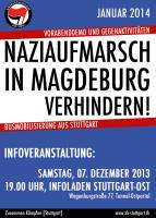 Naziaufmarsch in Magdeburg im Januar 2014 verhindern!