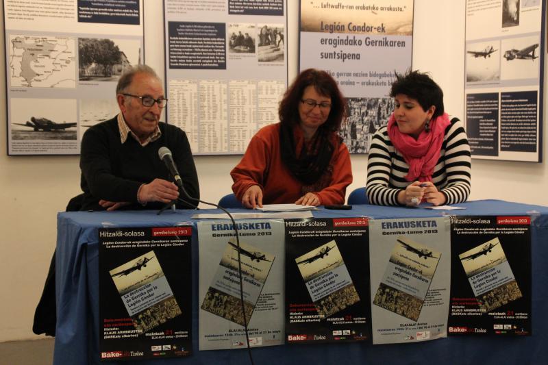Ausstellung zur Geschichte der Legion Condor im Baskenland