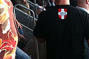Unsterblich T-Shirt mit SS-Totenkopf 