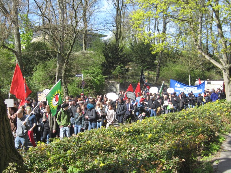 Antikapitalistischer Block am 1. Mai in Hamburg - 4