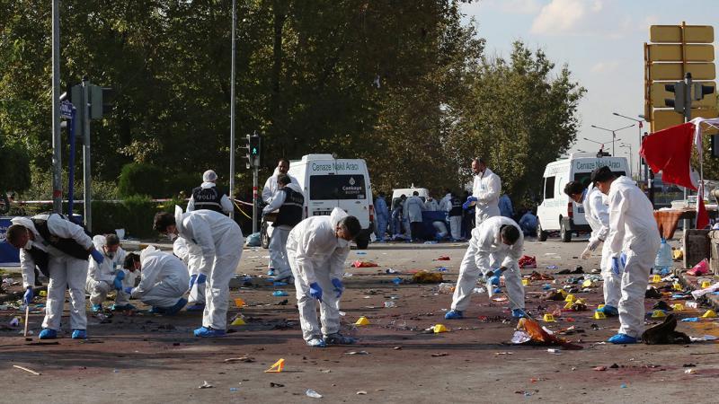 Selbstmordanschlag in Ankara am 10. Oktober 2015