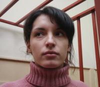 Angeklagte Evgenia Chasis im Fall Stanislaw und Anastasia