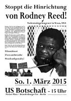 Stoppt die Hinrichtung von Rodney Reed!Abschaffung der Todesstrafe - überall!