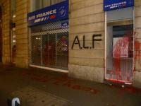 ALF attacked Air France in Paris (09.12.2013)