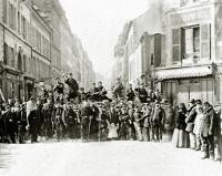 Commune de Paris 1871 barricade rue saint sebastien paris Xiéme ar