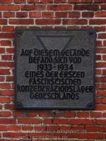 Gedenktafel auf dem Gelände des ehemaligen Konzentrationslager Oranienburg