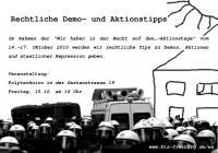 Freiburg, 16.10.10: EA-Infoveranstaltung-Flyer