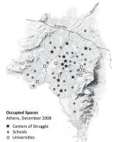 Quelle: Athens, unfortified city - a spatial analysis of december 2008 revolt" (in greek),http://www