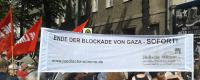 Demo gegen Bombardement von Gaza vor Springer-Haus 2