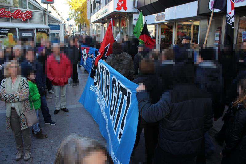 Das BgR Bochum und die Antifa - Antifa Demo in Bochum 31.10.2015